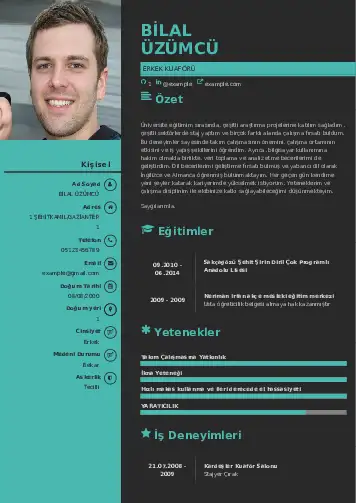 Kuaför Cv Örnekleri cv indir